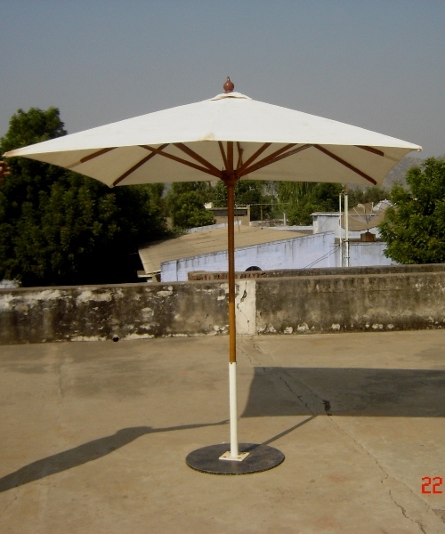 Wooden Garden Umbrella